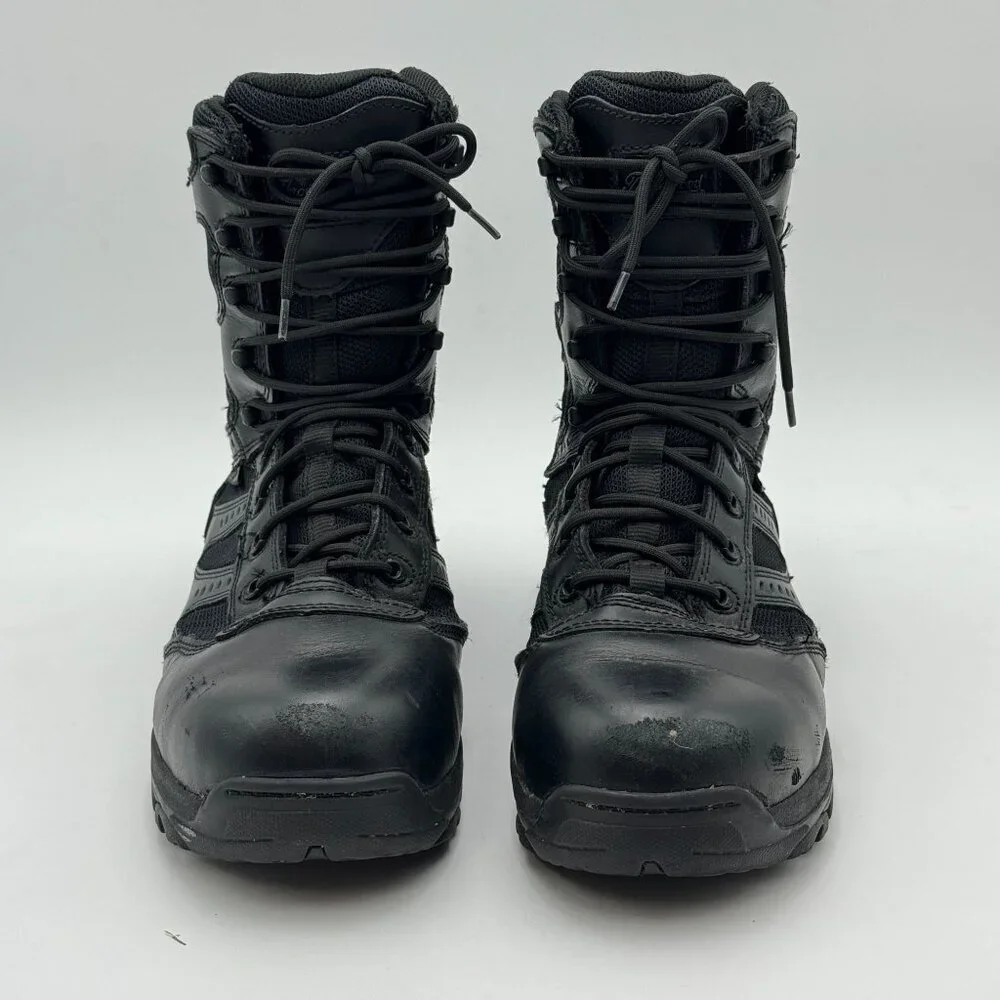 Thorogood Waterproof Tactical Boots Leather Steel Toe Work Safety Black Mens 10M